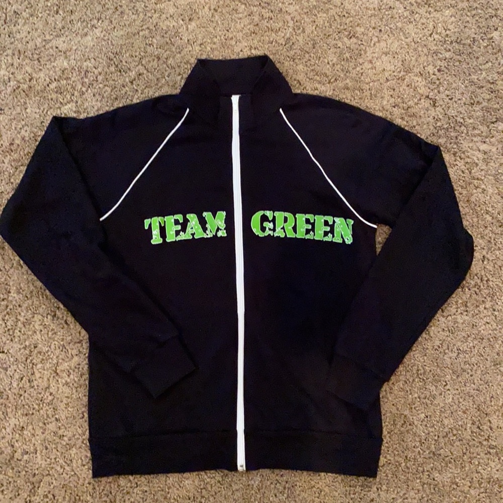 Adult small team green Kawasaki jacket